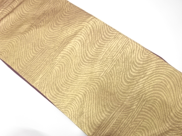 JAPANESE KIMONO / ANTIQUE FUKURO OBI / SILK / WOVEN STREAM